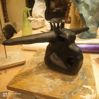 atelier-129 - sculptures élèves